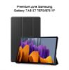  Зображення Чохол AIRON Premium для Samsung Galaxy TAB S7+ t970/975" із захисною плівкою та серветкою Black) 