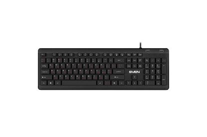  Зображення Клавіатура Sven KB-E5700H Ukr Black USB 