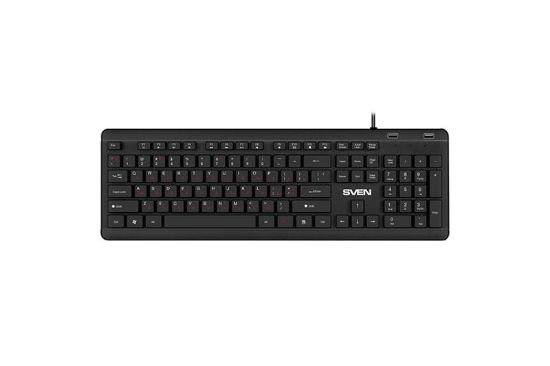  Зображення Клавіатура Sven KB-E5700H Ukr Black USB 