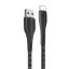  Зображення Кабель 1m USB 2.0 / Lightning Colorway (CW-CBUL034-BK) (PVC + led) Black 