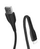  Зображення Кабель 1m USB 2.0 / Lightning Colorway (CW-CBUL034-BK) (PVC + led) Black 