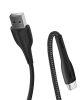  Зображення Кабель 1m USB 2.0 (AM/Micro USB) ColorWay (CW-CBUM034-BK) (PVC + led) 2.4А Black 