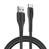  Зображення Кабель 1m USB 2.0 (AM/Micro USB) ColorWay (CW-CBUM034-BK) (PVC + led) 2.4А Black 