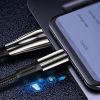  Зображення Кабель 1m USB 2.0 (AM/Micro USB) ColorWay (CW-CBUM035-BK) (zinc alloy + led) 2.4А Black 