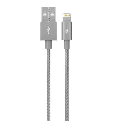  Зображення Кабель Ttec (2DKM02UG) USB - Lightning, AlumiCable, 1.2м, Space Gray, MFi 