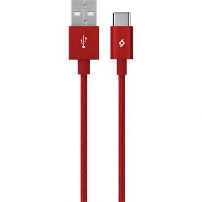  Зображення Кабель Ttec (2DK18K) USB - Type-C, AlumiCable, 1.2м, Red 