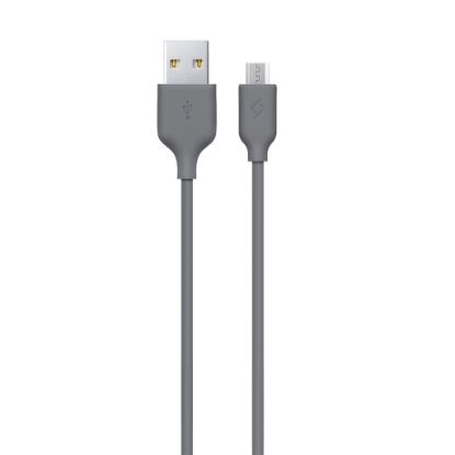  Зображення Кабель Ttec (2DK7530GR) USB - мicroUSB 1.2м, Gray 