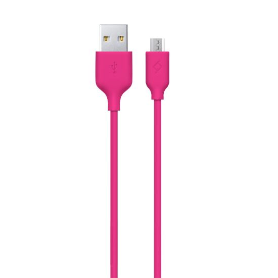  Зображення Кабель Ttec (2DK7530P) USB - мicroUSB 1.2м, Pink 