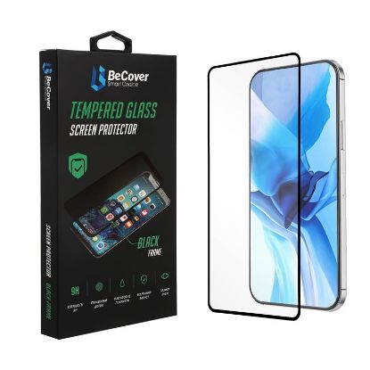  Зображення Скло захисне BeCover Premium Xiaomi Redmi Note 9 / 10X Black (705462) 