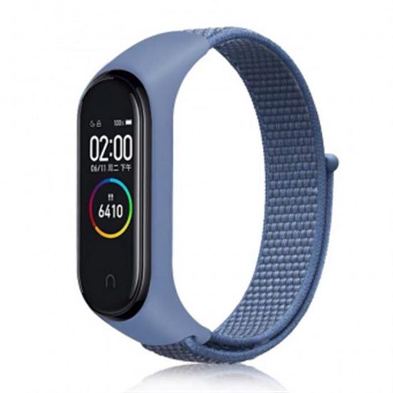  Зображення Ремінець BeCover Nylon Style для Xiaomi Mi Smart Band 5/Mi Smart Band 6 Blue (705417) 