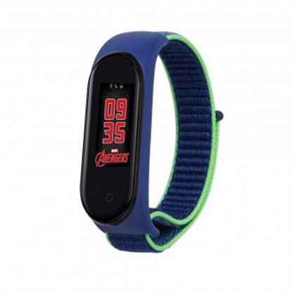  Зображення Ремінець до фітнес браслета BeCover Nylon Style для Xiaomi Mi Smart Band 5/6 Blue-Green (705418) 