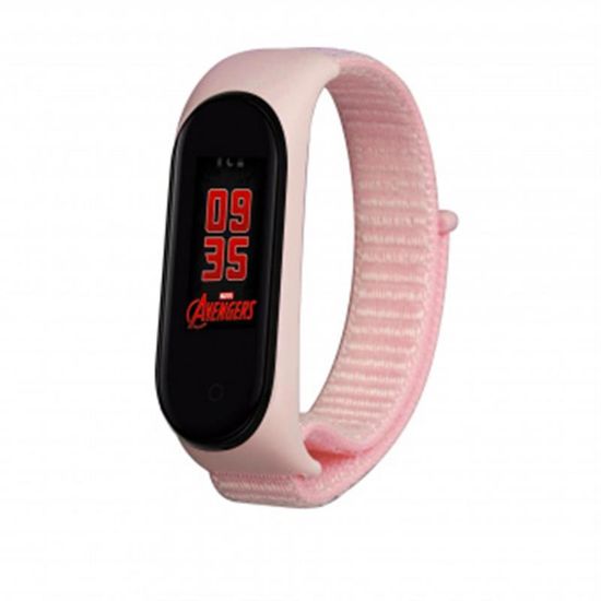  Зображення Ремінець до фітнес браслета BeCover Nylon Style для Xiaomi Mi Smart Band 5/6 Pink (705428) 