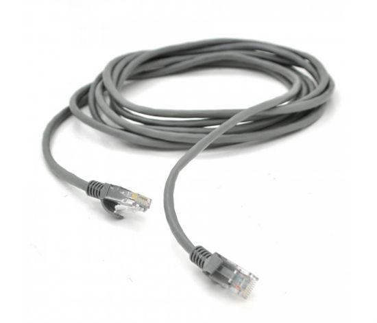  Зображення Патч-корд литой PCR-CCA/0.5G/00209 UTP, RJ45, Cat.5e, 0.5m, сірий 