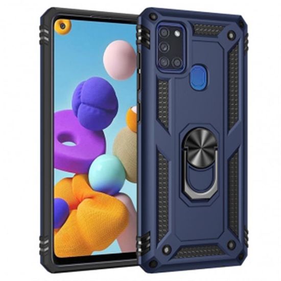  Зображення Чохол-накладка BeCover Military для Samsung Galaxy A21s SM-A217 Blue (705566) 