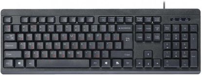  Зображення Клавіатура Maxxter KB-112-U, USB, Black 