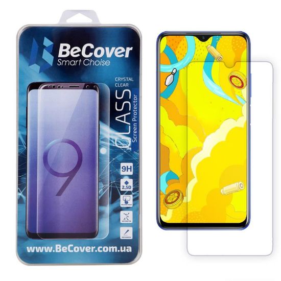  Зображення Скло захисне BeCover Poco M2 / Poco M3 Clear (705665) 