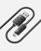  Зображення Кабель Luxe Cube Premium USB-microUSB, 1м, сірий (8886668686167) 