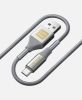  Зображення Кабель Luxe Cube Armored USB-microUSB, 1м, сірий (8886668686105) 