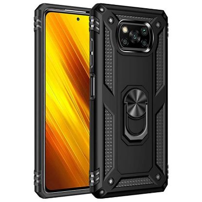  Зображення Чохол-накладка BeCover Military для Xiaomi Poco X3 Black (705643) 