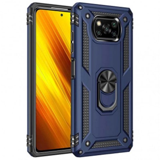  Зображення Чохол-накладка BeCover Military для Xiaomi Poco X3 Blue (705644) 