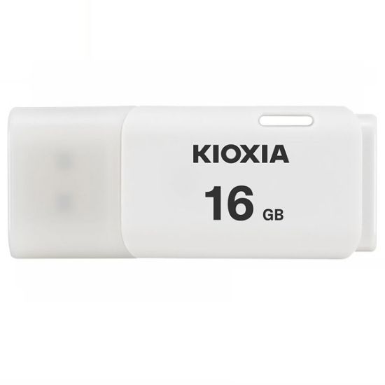  Зображення USB флеш накопичувач Kioxia 16GB U202 White USB 2.0 (LU202W016GG4) 