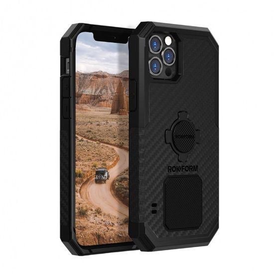  Зображення Чохол-накладка Rokform Rugged Case для Apple iPhone 12/12 Pro Black (307301P) 