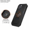  Зображення Чохол-накладка Rokform Rugged Case для Apple iPhone 12/12 Pro Black (307301P) 