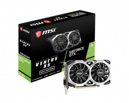  Зображення Відеокарта GF GTX 1650 4GB GDDR5 Ventus XS OCV1 MSI (GeForce GTX 1650 VENTUS XS 4G OCV1) 