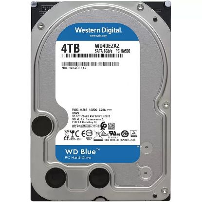  Зображення Накопичувач HDD SATA 4.0TB WD Blue 5400rpm 256MB (WD40EZAZ) 