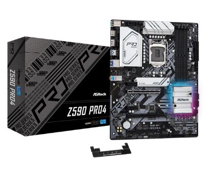  Зображення Материнська плата ASRock Z590 Pro4 Socket 1200 