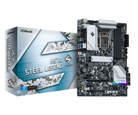  Зображення Материнська плата ASRock H570 Steel Legend Socket 1200 