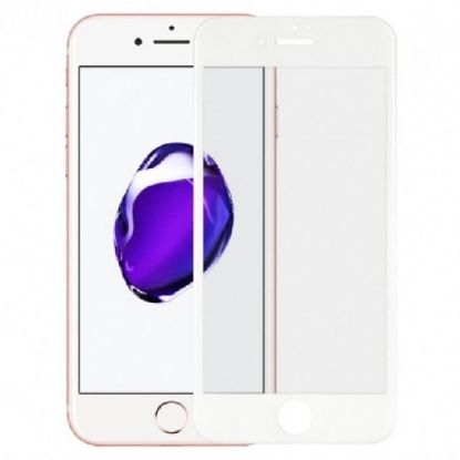  Зображення Захисне скло для Apple iPhone 6/6S White, 0.3мм, 4D ARC, Люкс (Z15302) 