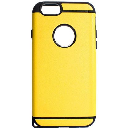  Зображення Чохол-накладка Drobak Anti-Shock для Apple iPhone 6/6s Yellow (210297) 