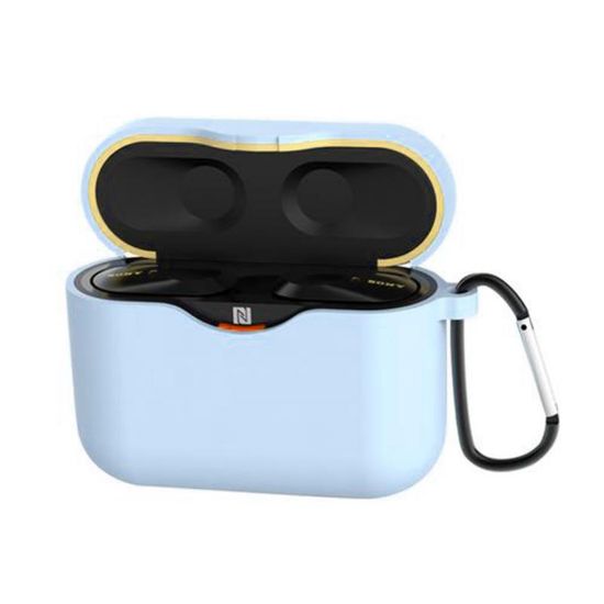  Зображення Чохол для навушників BeCover Silicon для Sony WF-1000XM3 Light Blue (705691) 