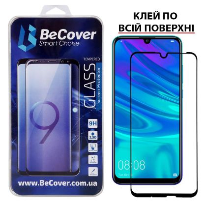  Зображення Скло захисне BeCover Full Glue & Cover Huawei P Smart 2019 Black (703136) 