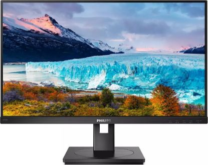  Зображення TFT 27" Philips 272S1AE, IPS, 75Hz, D-SUB, DVI-D, DP, HDMI, HAS, Pivot, колонки, чорний 