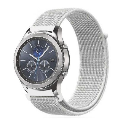  Зображення Ремінець BeCover Nylon Style для Xiaomi Amazfit Bip/Bip Lite/Bip S Lite/GTR 42mm/GTS/TicWatch S2/TicWatch E White (705830) 