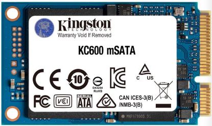  Зображення Твердотільний диск mSATA  512GB  Kingston SKC600  3D TLC NAND read/write до 550/520МB/s ) 