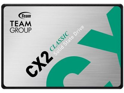  Зображення Накопичувач SSD  256GB Team CX2 2.5" SATAIII 3D TLC (T253X6256G0C101) 