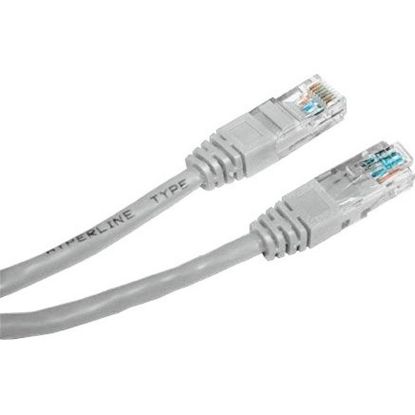  Зображення Патч-корд EServer (CORD-2M-GRY) UTP, RJ45, Cat.5e, 2m, сірий _МІДЬ 