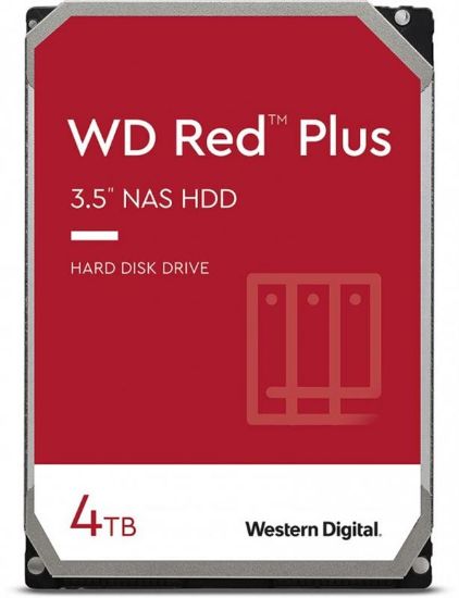  Зображення Накопичувач HDD SATA 4.0TB WD Red Plus 5400rpm 128MB (WD40EFZX) 