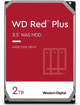  Зображення Жорсткий диск WD  2TB 3.5" 5400 128MB SATA Red Plus NAS 