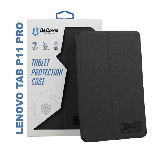  Зображення Чохол-книжка BeCover Premium для Lenovo Tab P11 Pro TB-J706 Black (705632) 