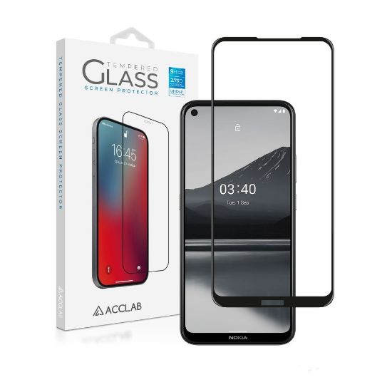  Зображення Скло захисне ACCLAB Full Glue Nokia 3.4 (1283126511516) 