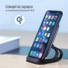  Зображення Беспроводное зарядное устройство ColorWay Wireless Stand 10W Blue (подставка для телефона) 