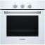  Зображення Духова шафа Bosch електрична, 66л, A, конвекція, білий 