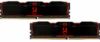  Зображення Пам'ять DDR4  16GB  3200MHz PC4-25600  (Kit of 2x8GB)  Goodram IRDM X  Black) 