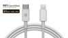  Зображення Кабель REAL-EL USB-C-Lightning 1m, White (4743304104680) 