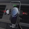  Зображення Автотримач з бездротовою зарядкою для смартфону ColorWay AutoSense Car Wireless Charger 15 W Black (CW-CHAW025Q-BK) ) 