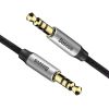  Зображення Кабель AUX Audio TRS M/M 1.0 м Yiven Audio Cable M30 срібно-чорний Baseus 